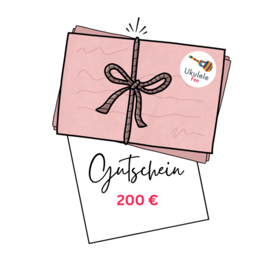 Gutschein Ukulelefee 200