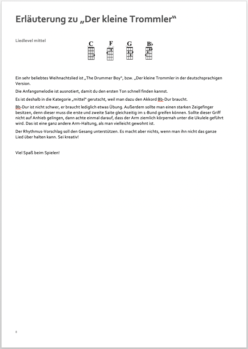 E-Book: "Meine Ukulele und ich zu Weihnachten" (ePub) – Bild 3