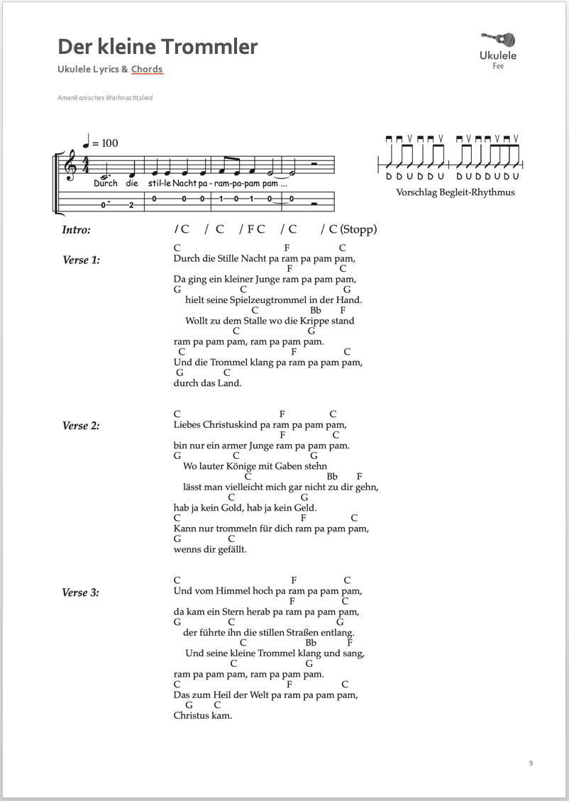 E-Book: "Meine Ukulele und ich zu Weihnachten" (ePub) – Bild 4