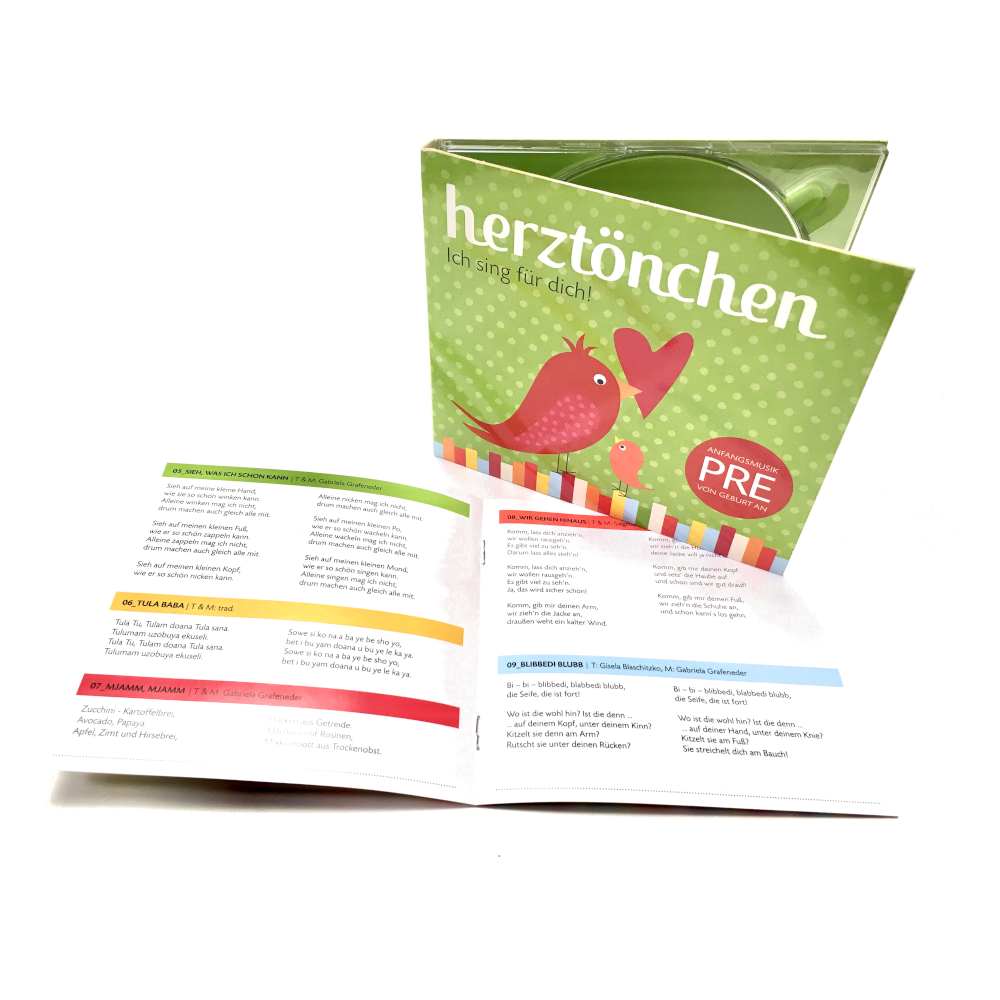Audio CD: "herztönchen - Ich sing für dich" – Bild 2