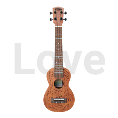 Ukulele "Love" (Mahagoni, Konzert)