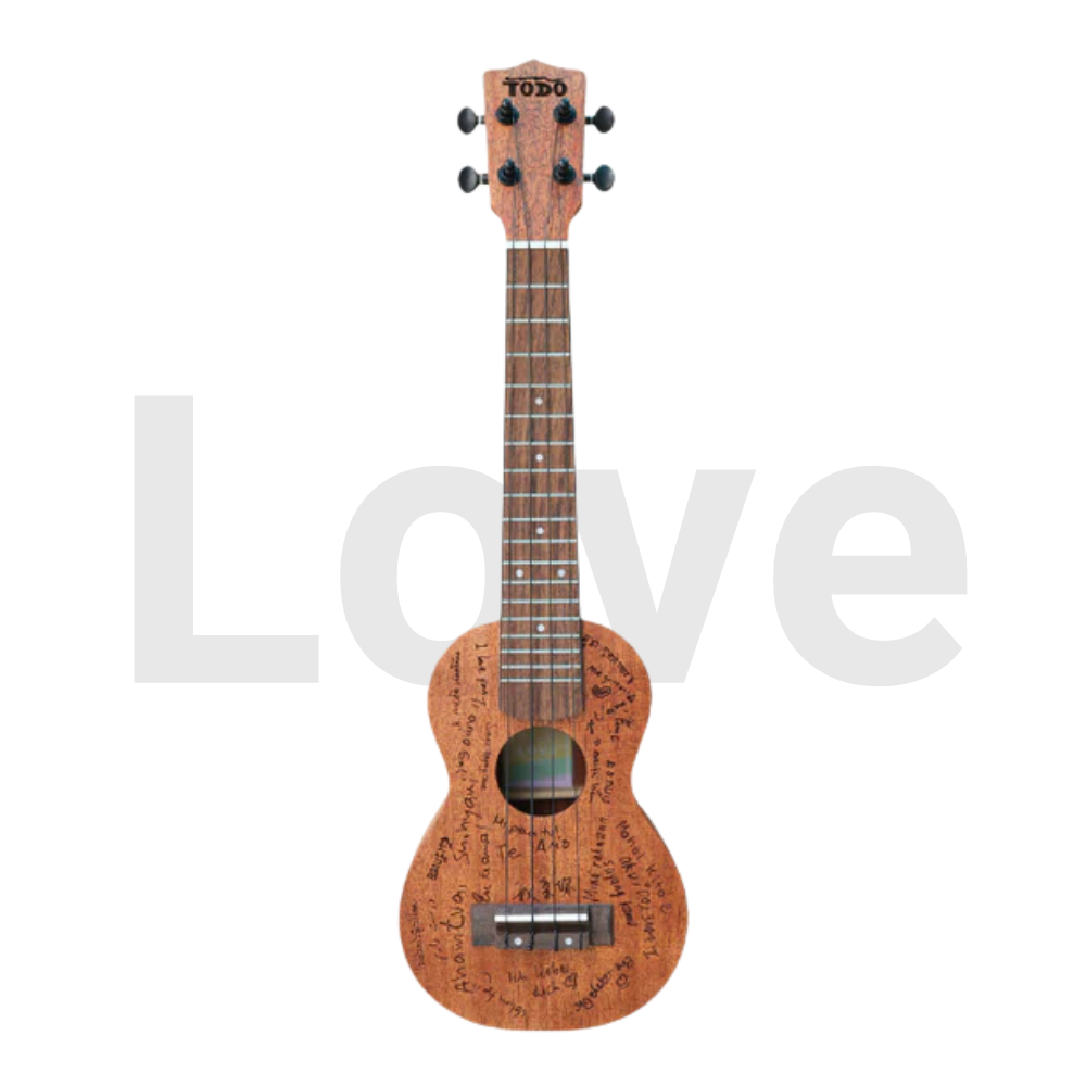 Ukulele "Love" (Mahagoni, Konzert)